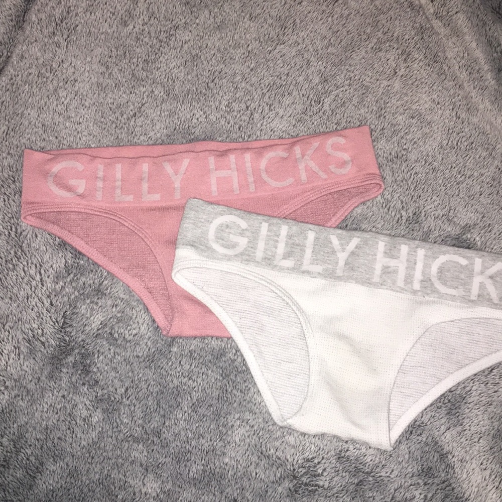 2 NWOT Gilly Hicks Cheeky Panties